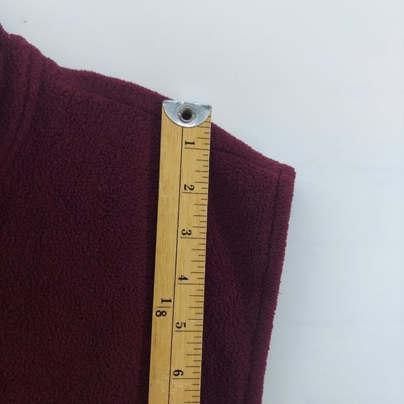 vintage LL Bean Fleece Vest size large - Picture 5 of 7